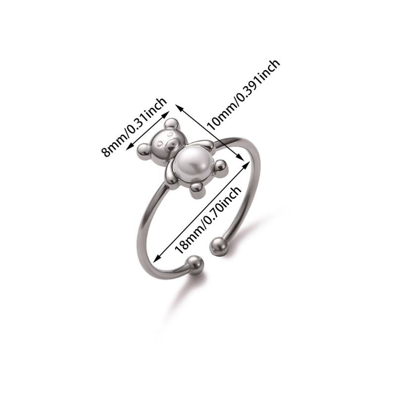 Ring #1 304 Stainless Steel Flower Ring