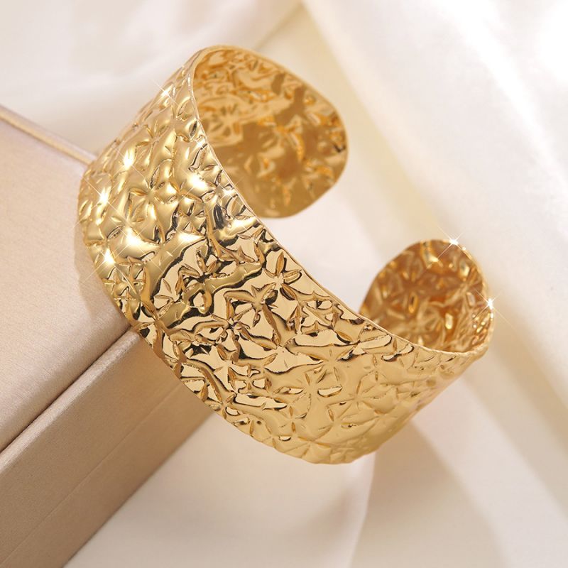 Bracelet #1 Stainless Steel Irregular Round Bracelet