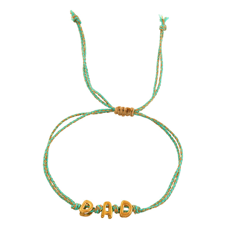 Amor Titanium Steel Letter Braided Double-layer Bracelet