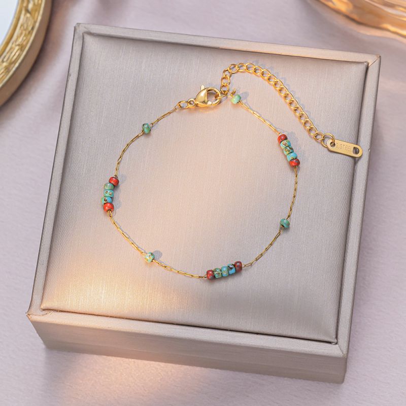 Full Diamond Butterfly Gold Titanium Steel Butterfly Bracelet