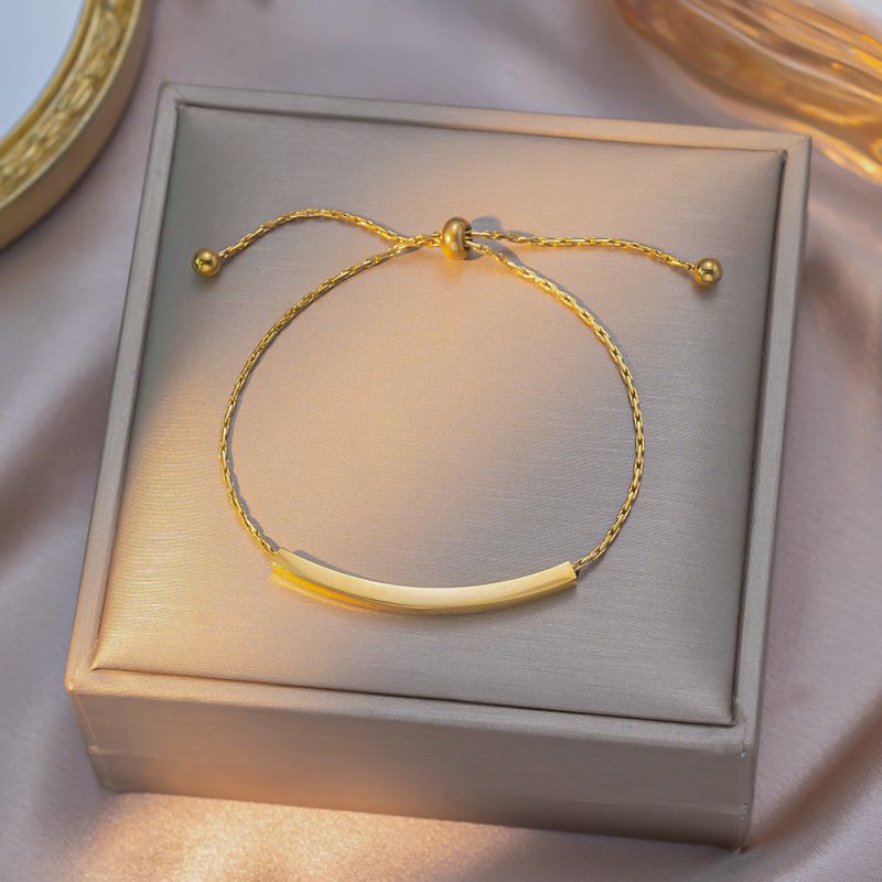 Full Diamond Butterfly Gold Titanium Steel Butterfly Bracelet