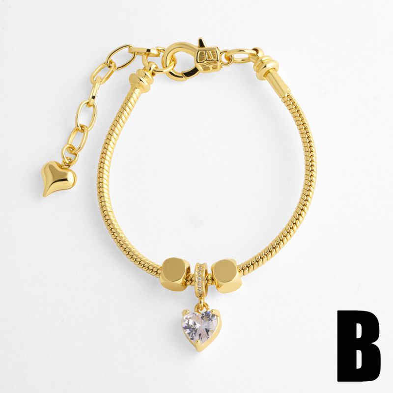 A Copper Heart Bracelet