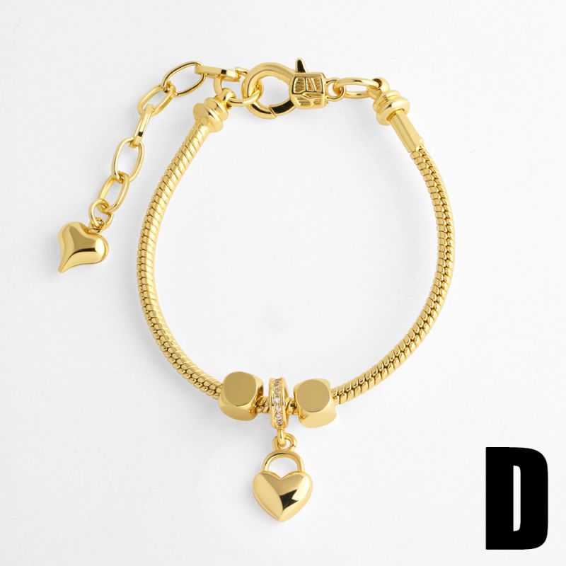 A Copper Heart Bracelet