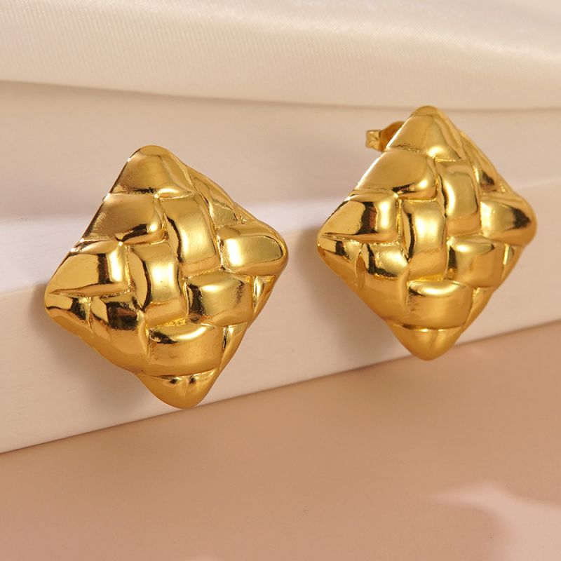 Earring #1 Stainless Steel Irregular Earrings