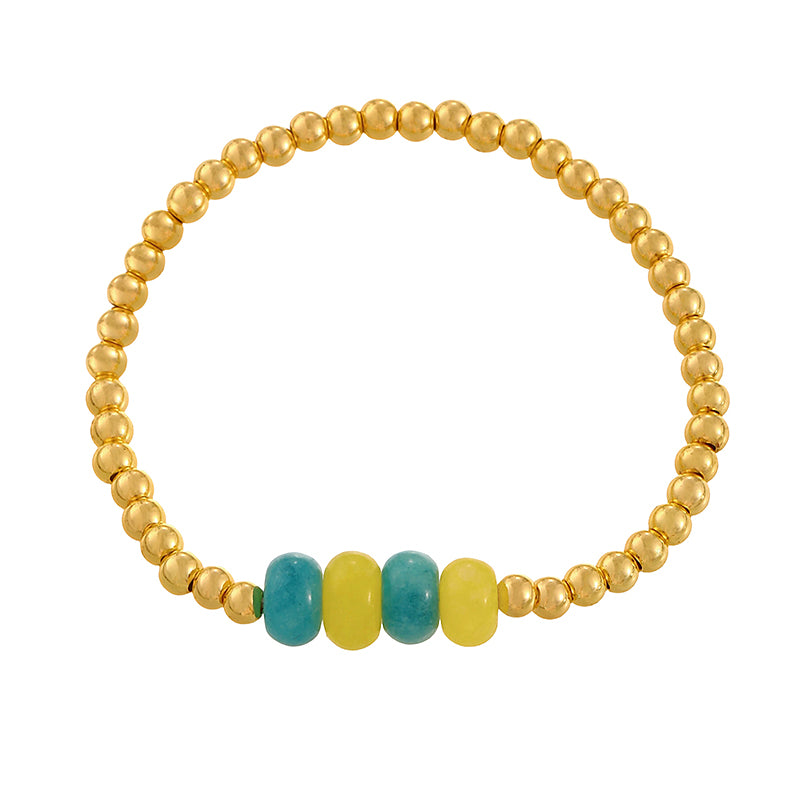 Color 1 Natural Stone Beaded Bracelet