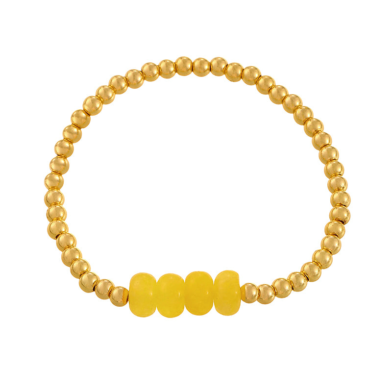 Color 1 Natural Stone Beaded Bracelet