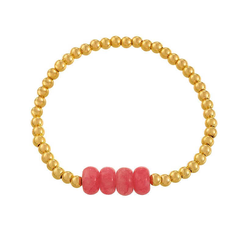 Color 1 Natural Stone Beaded Bracelet