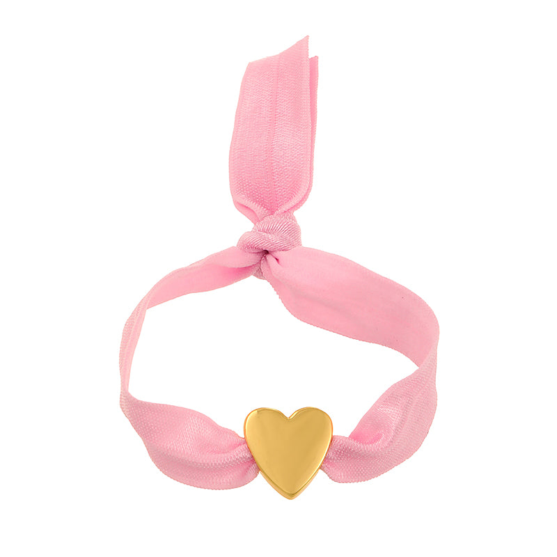 A Copper 26 Letter Velvet Elastic Bracelet