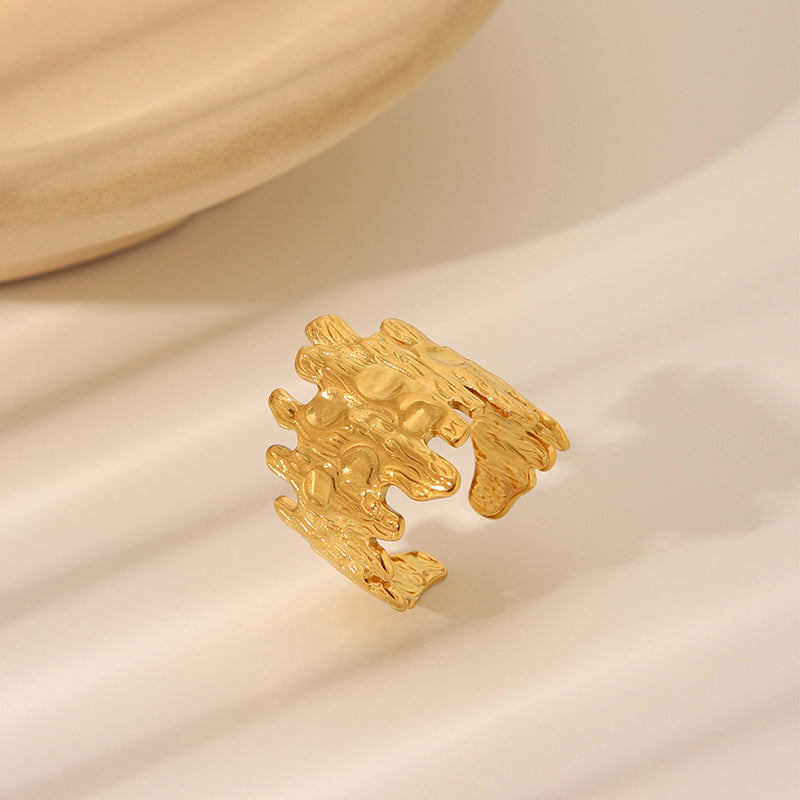 Ring #1 Stainless Steel Irregular Ring