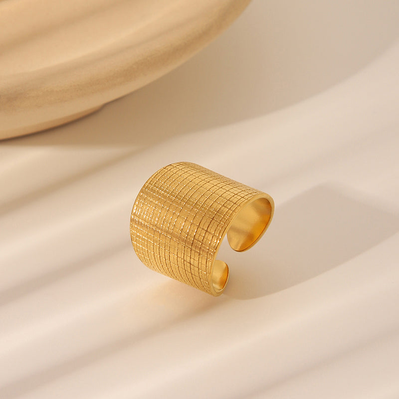 Ring #1 Stainless Steel Irregular Ring