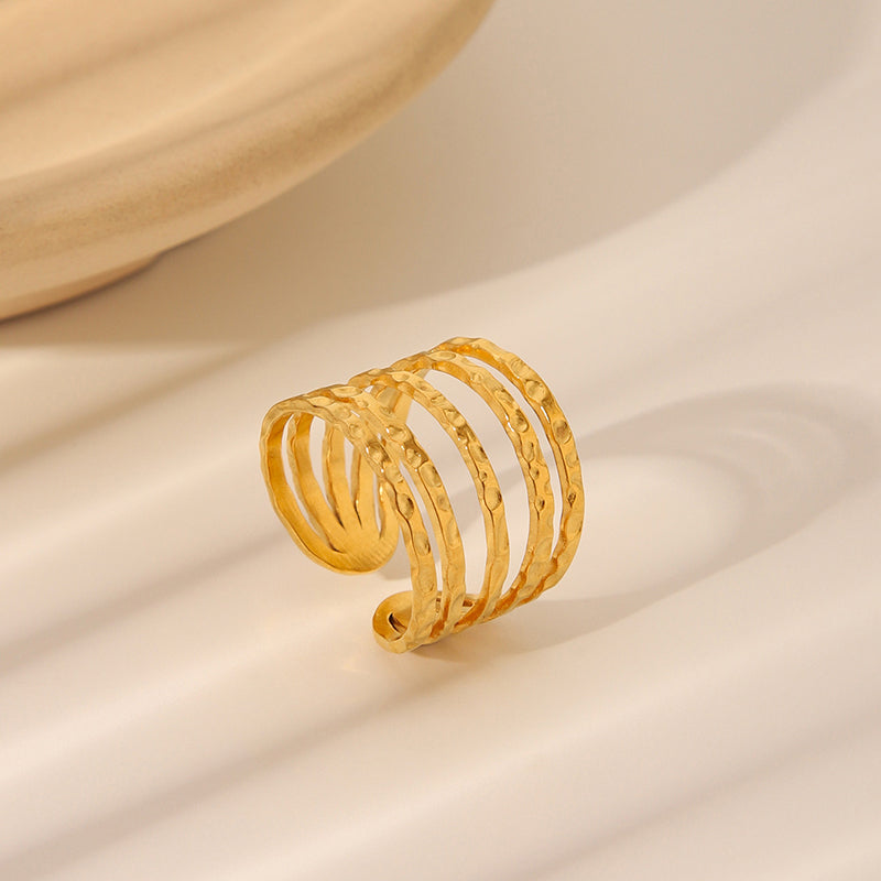 Ring #1 Stainless Steel Irregular Ring