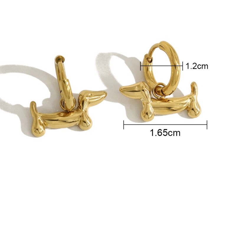 Ring Stainless Steel Dachshund Ring