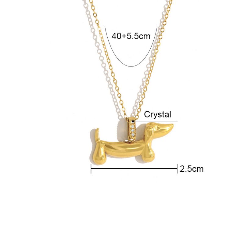 Ring Stainless Steel Dachshund Ring