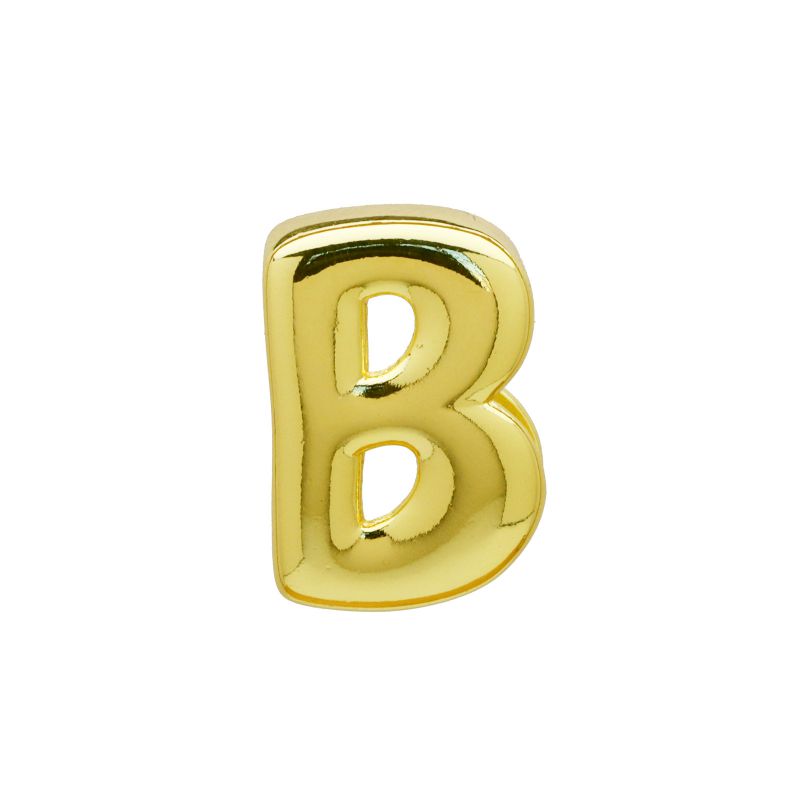 A (pendant Only) Diy Accessories For The 26 Letters Of The Alphabet With Gold-plated Finish