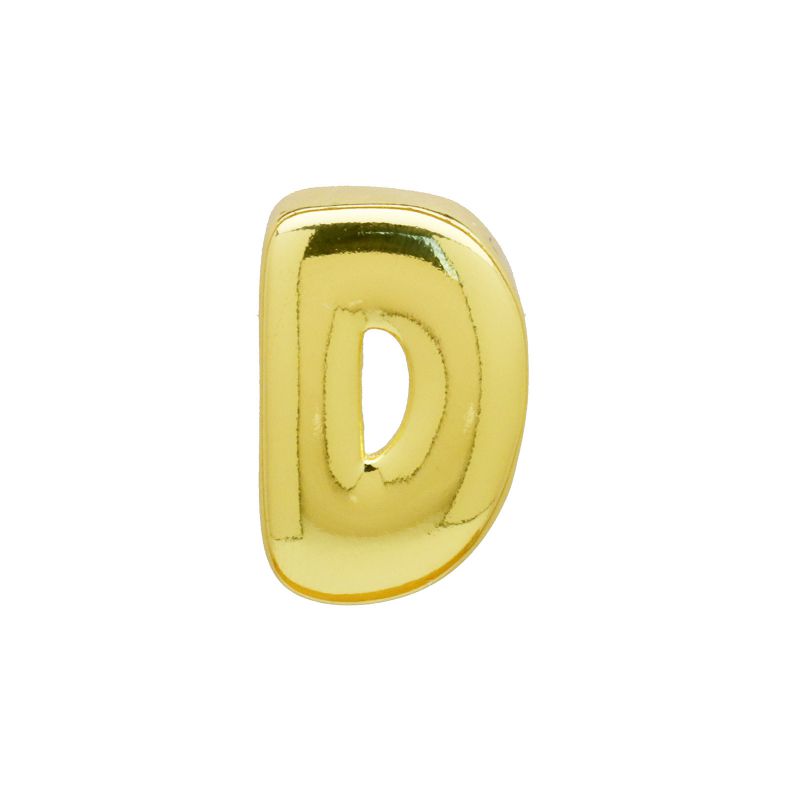 A (pendant Only) Diy Accessories For The 26 Letters Of The Alphabet With Gold-plated Finish