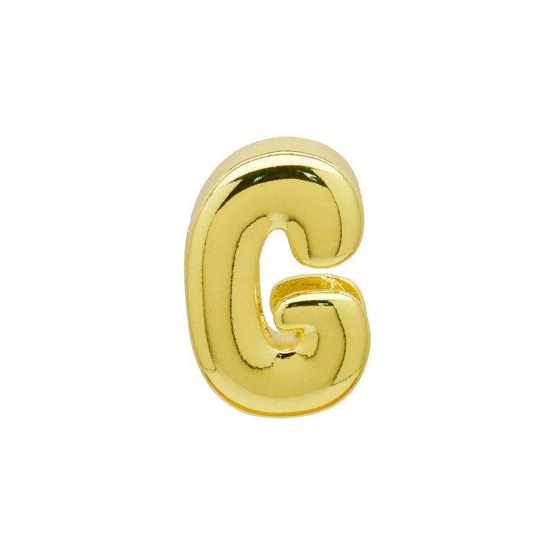 A (pendant Only) Diy Accessories For The 26 Letters Of The Alphabet With Gold-plated Finish