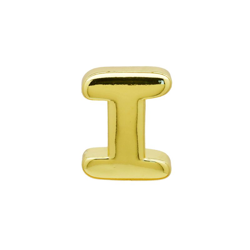 A (pendant Only) Diy Accessories For The 26 Letters Of The Alphabet With Gold-plated Finish