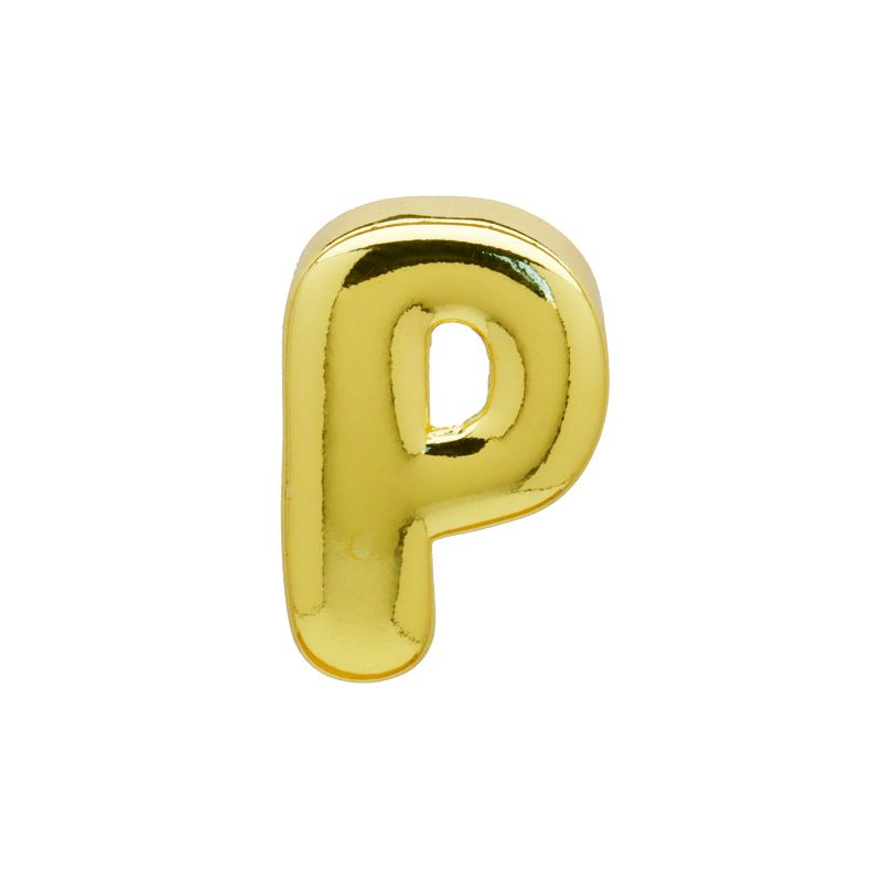 A (pendant Only) Diy Accessories For The 26 Letters Of The Alphabet With Gold-plated Finish