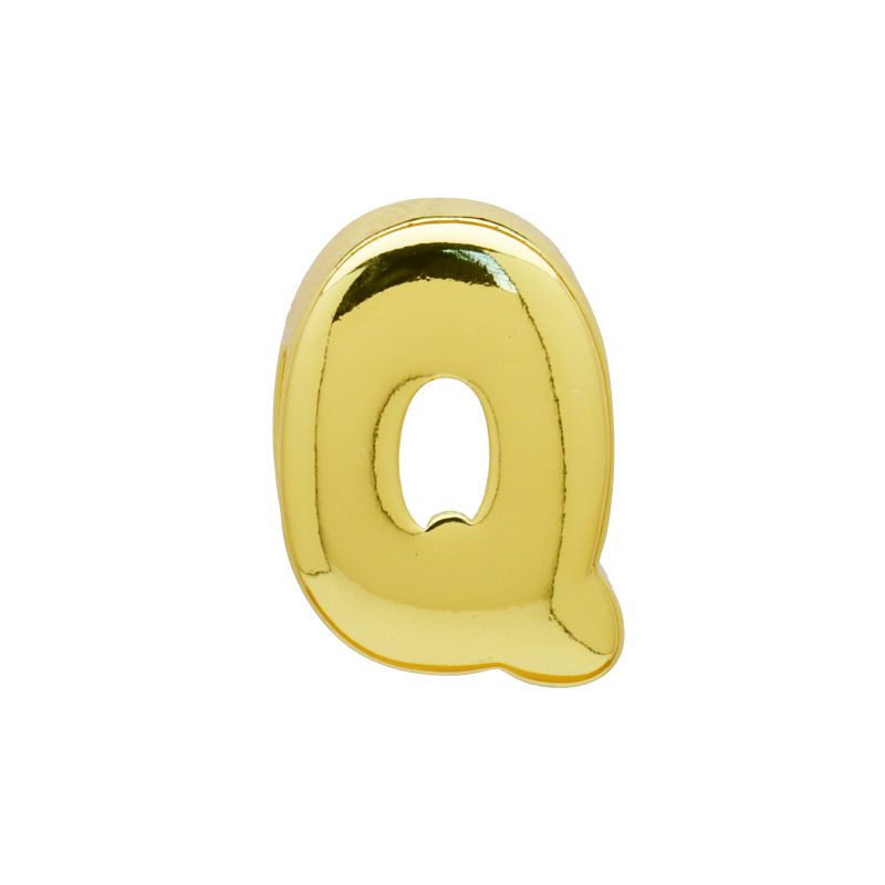 A (pendant Only) Diy Accessories For The 26 Letters Of The Alphabet With Gold-plated Finish
