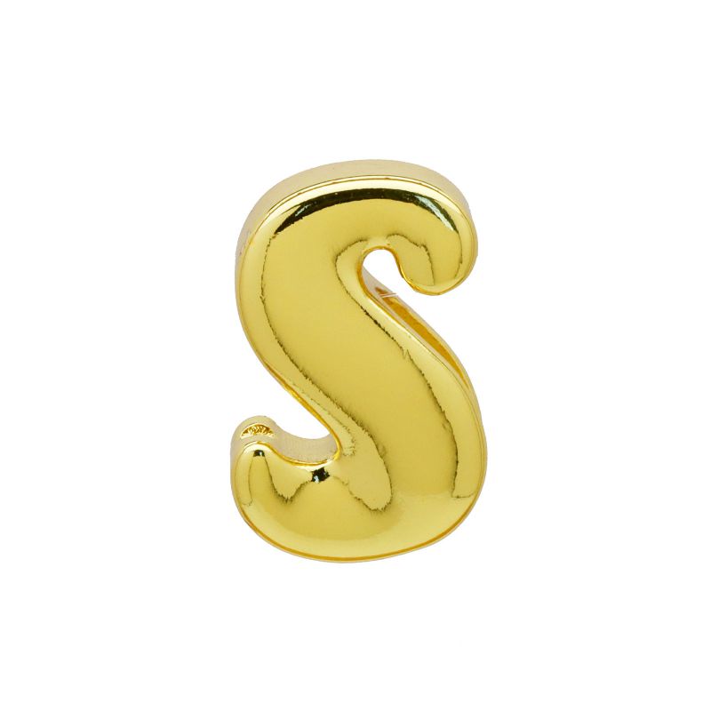 A (pendant Only) Diy Accessories For The 26 Letters Of The Alphabet With Gold-plated Finish