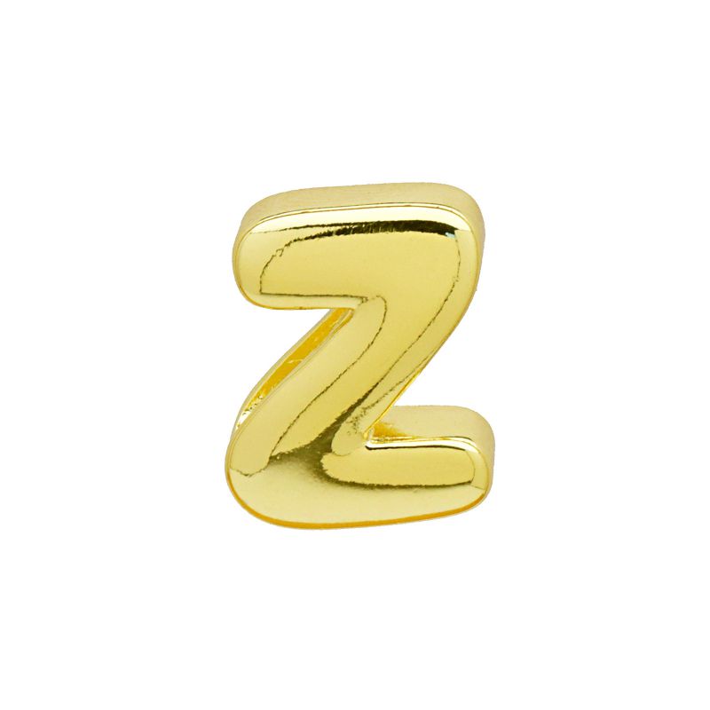 A (pendant Only) Diy Accessories For The 26 Letters Of The Alphabet With Gold-plated Finish