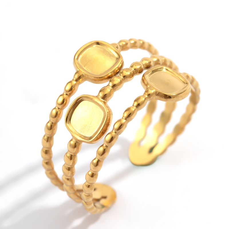 Ring #1 Stainless Steel Irregular Ring