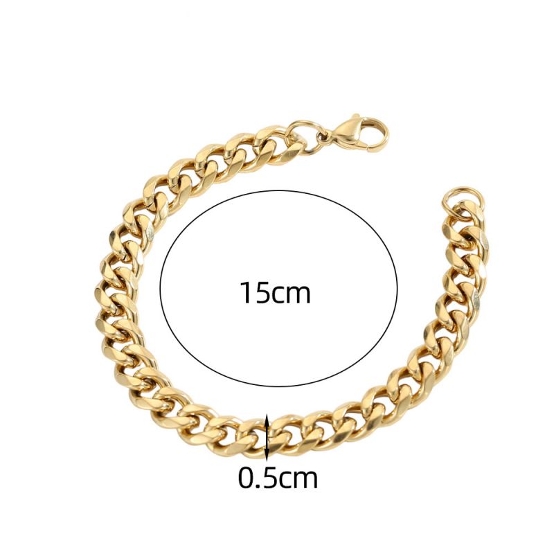 Bracelet #3 Stainless Steel Chain Bracelet