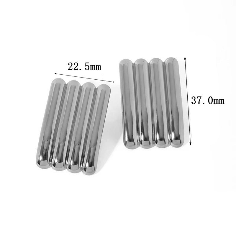 Earring #57 Titanium Steel C-shaped Earrings