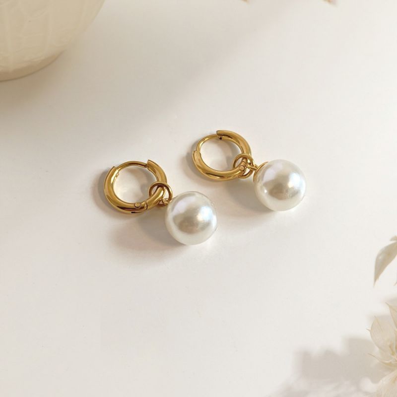 Earring #57 Titanium Steel C-shaped Earrings