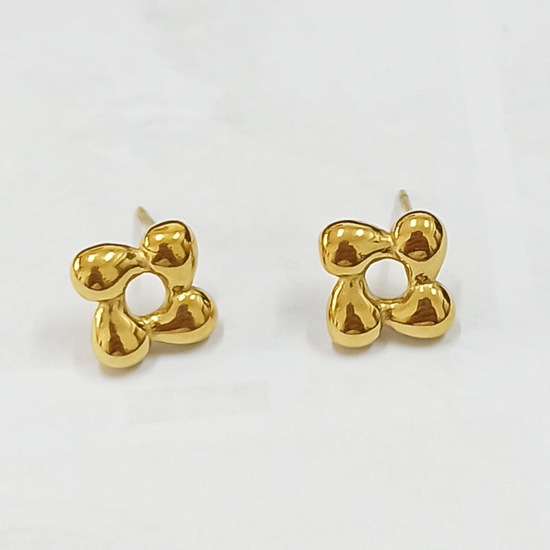 Earring #57 Titanium Steel C-shaped Earrings