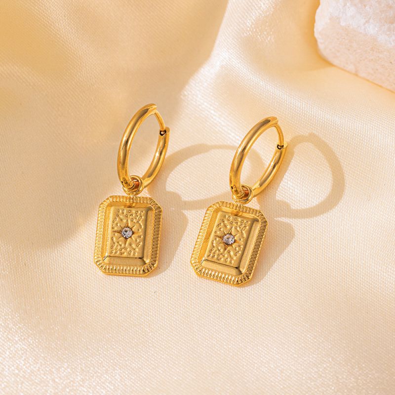 Earring #57 Titanium Steel C-shaped Earrings