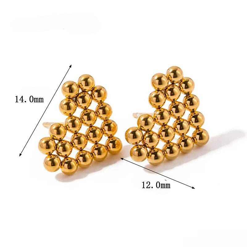 Earring #57 Titanium Steel C-shaped Earrings