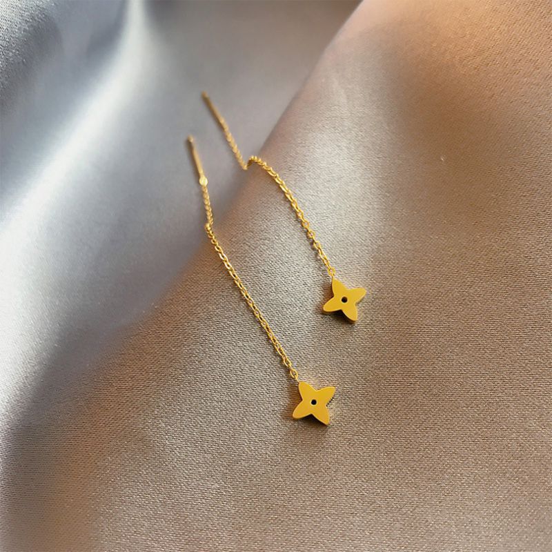 Earring #106 Titanium Steel Shell Hoop Earrings