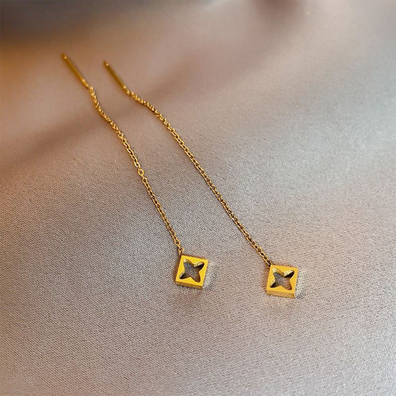 Earring #106 Titanium Steel Shell Hoop Earrings