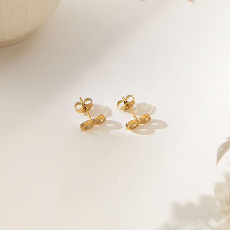 Earring #106 Titanium Steel Shell Hoop Earrings