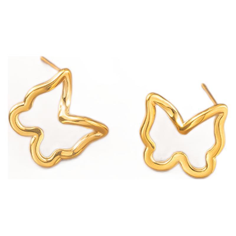 Earring #106 Titanium Steel Shell Hoop Earrings