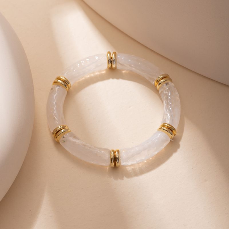 Bracelet 1# Acrylic Round Bracelet