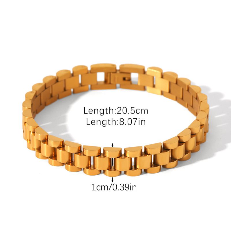 Bracelet 2# Stainless Steel Butterfly Hollow Strap Chain Bracelet