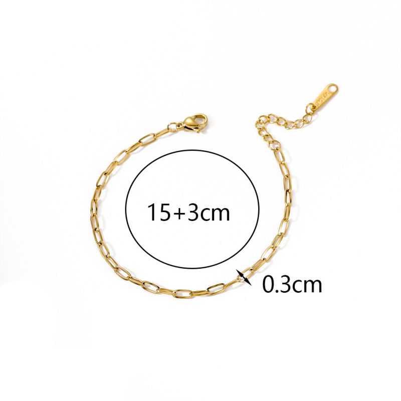 Bracelet #3 Stainless Steel Chain Bracelet