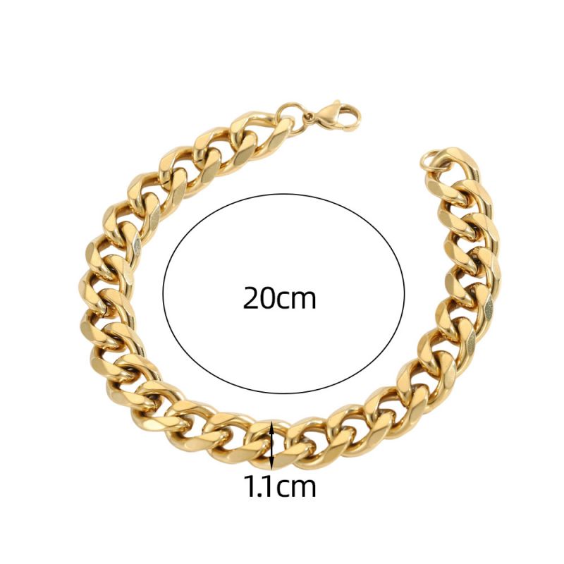 Bracelet #3 Stainless Steel Chain Bracelet