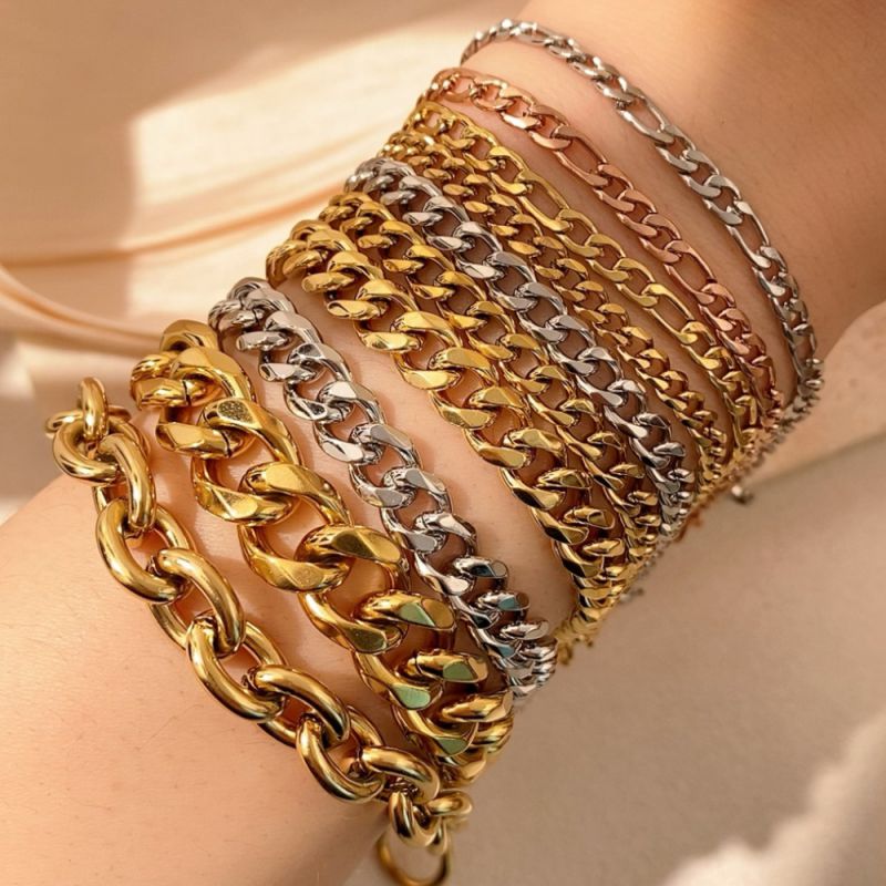 Bracelet #3 Stainless Steel Chain Bracelet