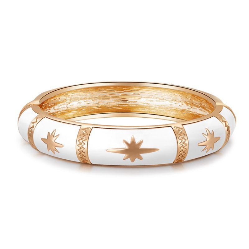 Bracelet #3 Zinc Alloy Round Bracelet With Diamonds And Pearls