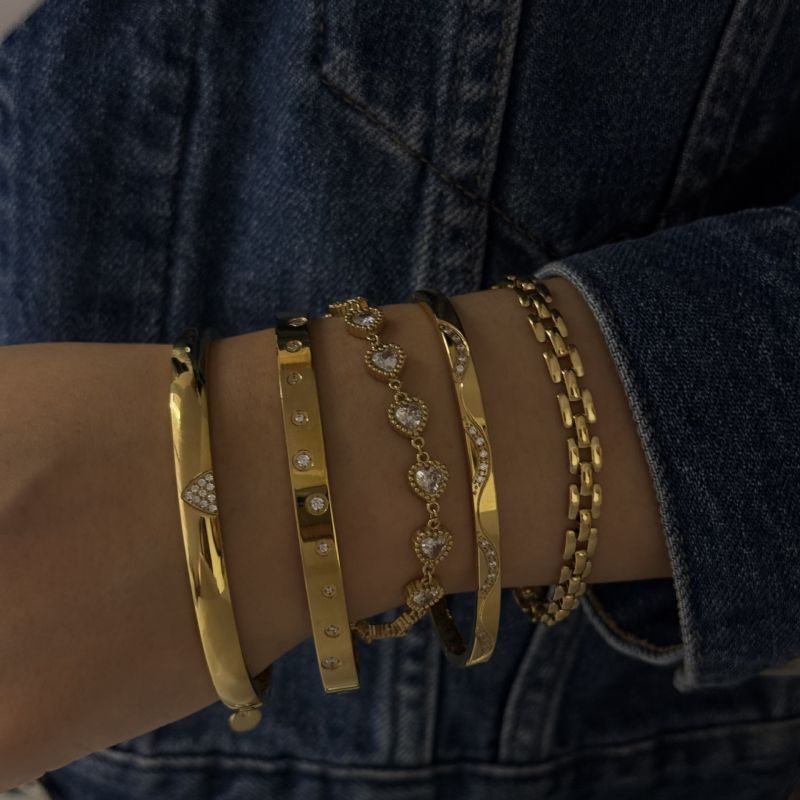 Bracelet 9# Stainless Steel Watch Strap Bracelet