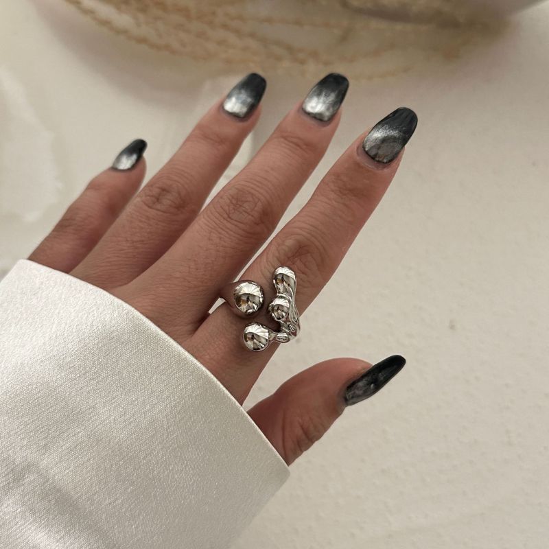 Bracelet Gold 1 Alloy Smooth Irregular Bracelet