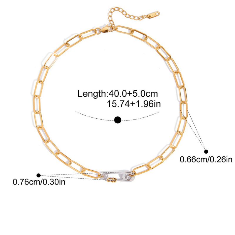 Bracelet Stainless Steel Paperclip Bracelet