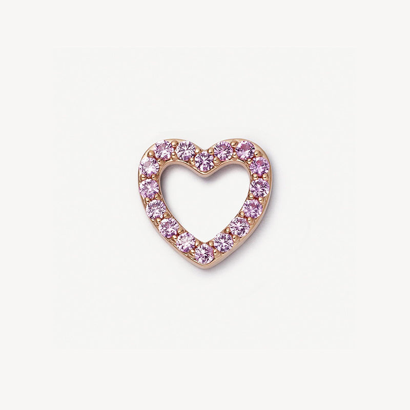 Chocolate Open Box Necklace-empty Box Stainless Steel Heart Storage Box Pendant (without Chain)