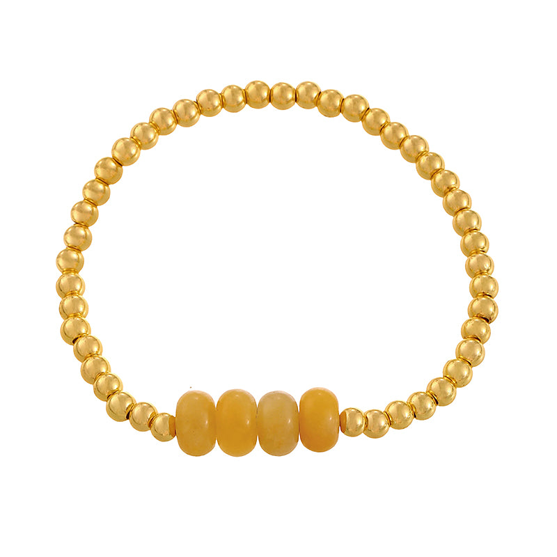 Color 1 Natural Stone Beaded Bracelet