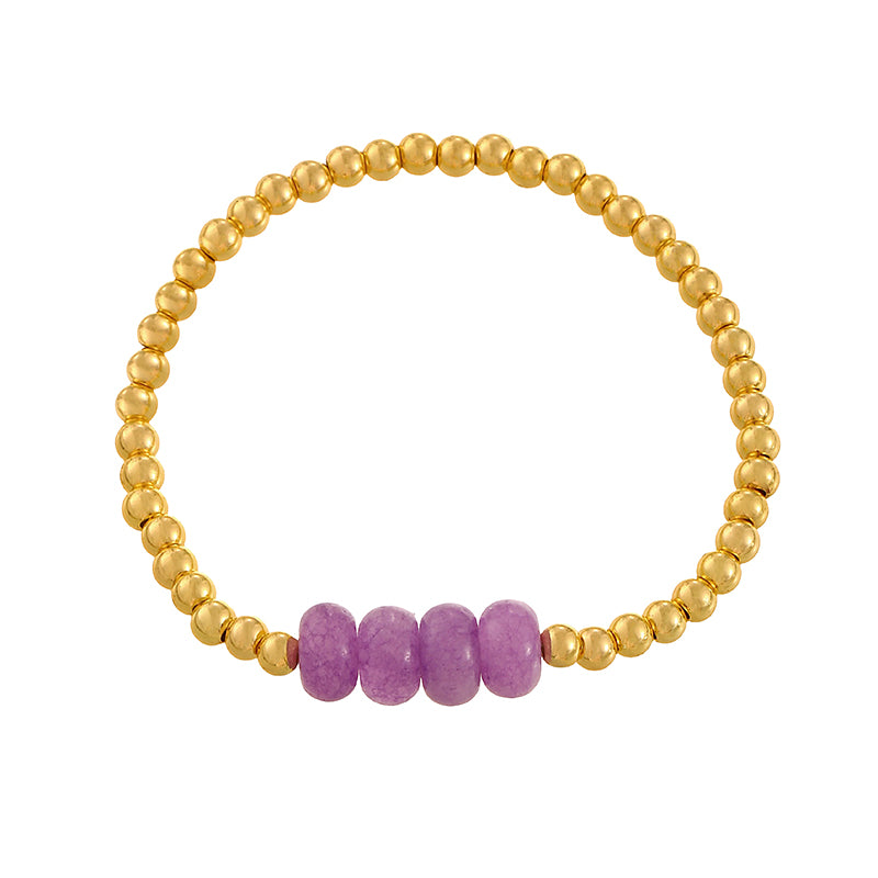 Color 1 Natural Stone Beaded Bracelet