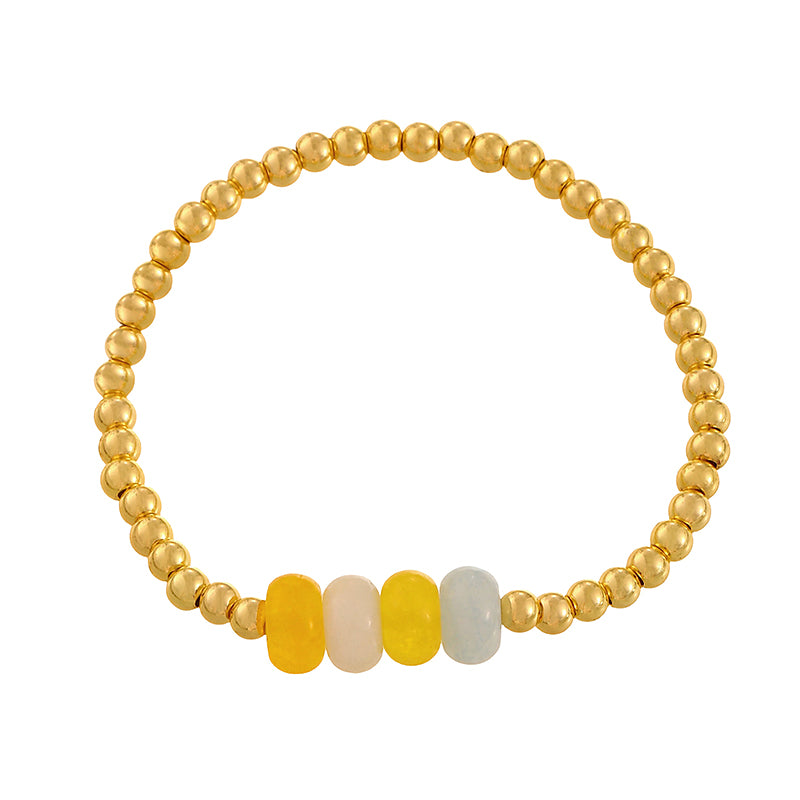 Color 1 Natural Stone Beaded Bracelet