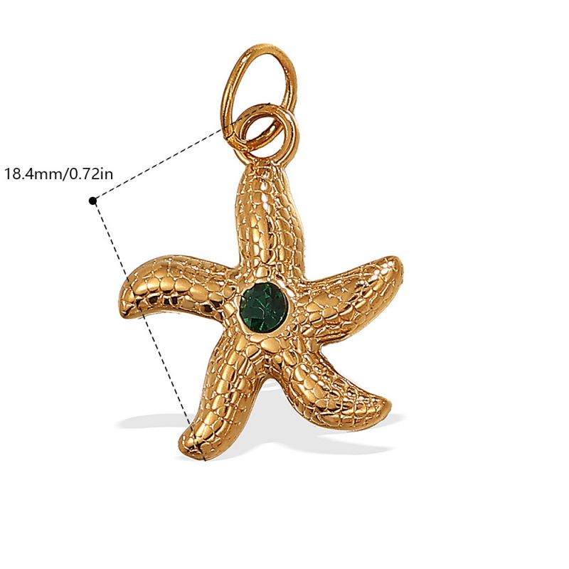 Conch Stainless Steel Conch Pendant (without Chain)